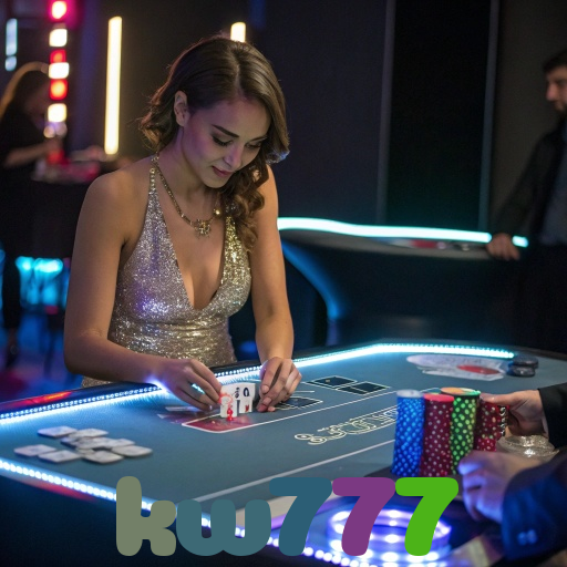 Cassino Ao Vivo com Ambiente Luxuoso no kw777